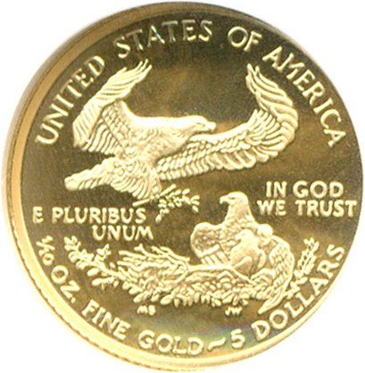 image for: 2004-W $5 Gold Eagle NGC Proof 69 UCameo