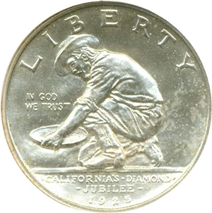 image for: 1925-S 50c California NGC MS61