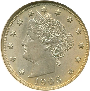 image for: 1905 5c NGC MS62