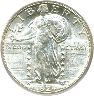 image for: 1924-D 25c PCGS MS65