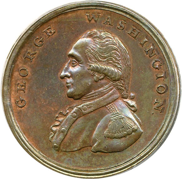 image for: Washington Penny LIBERTY AND SECURITY PCGS MS62 BN