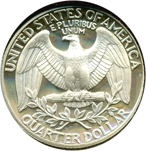 image for: 1986-S 25c ICG Proof 69 DCameo