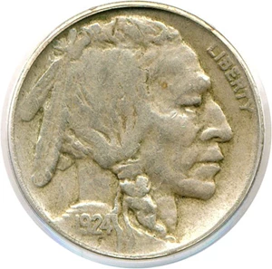 image for: 1924-D 5c PCGS VF30