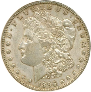 image for: 1896-O $1 NGC AU55