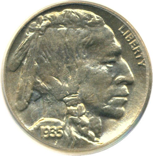 image for: 1935-D 5c  PCGS MS64