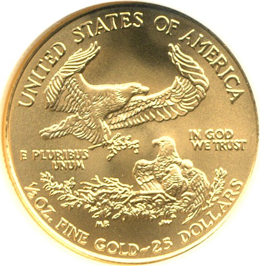 image for: 2002 $25 Gold Eagle NGC MS69 