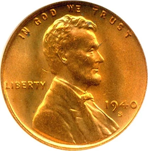 image for: 1940-S 1c NGC MS67 RD