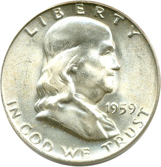 image for: 1959-D 50c  PCGS MS65 FBL