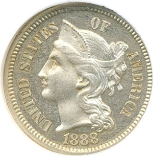 image for: 1888 3cN NGC Proof 64