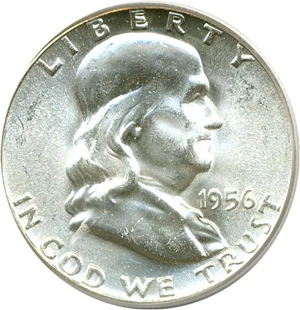 image for: 1956 50c PCGS MS65 FBL