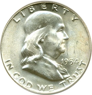 image for: 1954-D 50c PCGS MS65 FBL