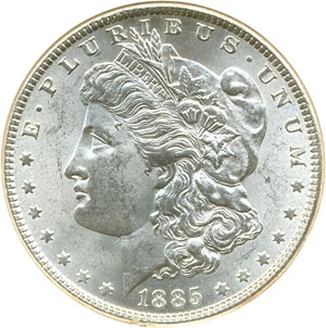 image for: 1885 $1 NGC MS63