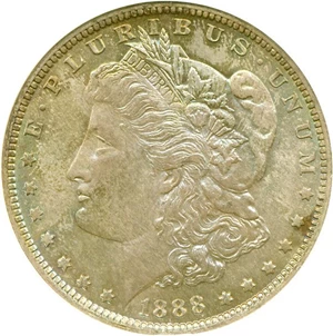 image for: 1888-O $1 ANACS MS65 *Color*