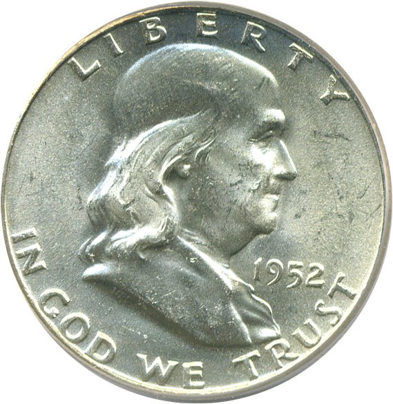 image for: 1952-D 50c  PCGS MS64 FBL
