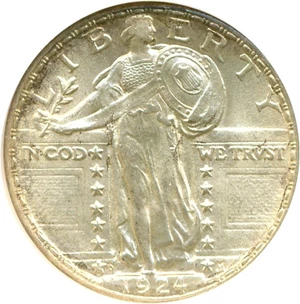image for: 1924-D 25c NGC MS64