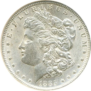 image for: 1885-O $1 NGC MS62