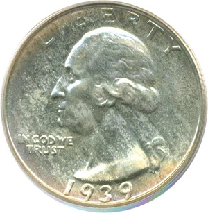 image for: 1939 25c PCGS Proof 65
