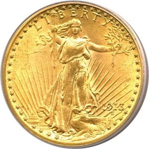 image for: 1913 $20 PCGS MS63