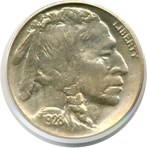 image for: 1928-D 5c PCGS MS63