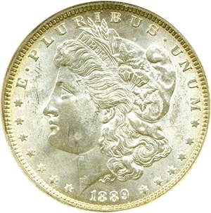 image for: 1889 $1 VAM-5A ANACS MS61