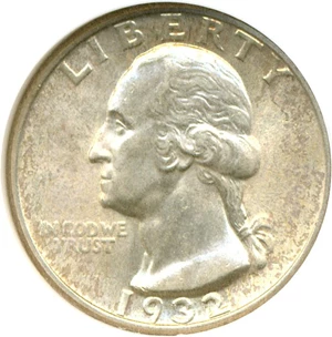 image for: 1932 25c NGC MS64