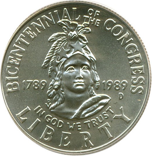 image for: 1989-D 50c Congress PCGS MS69 