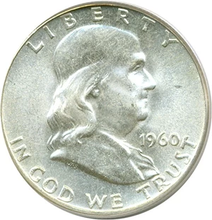 image for: 1960 50c PCGS MS65 FBL