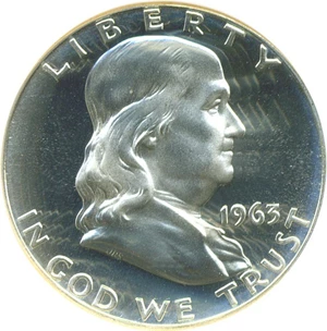 image for: 1963 50c NGC Proof 68 Cameo
