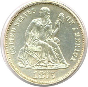 image for: 1875 10c PCGS Proof 64