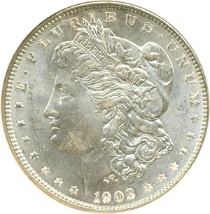 image for: 1903 $1 NGC MS65