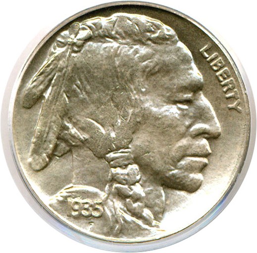 image for: 1935-D 5c  PCGS MS66