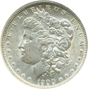 image for: 1900-O $1 NGC AU58