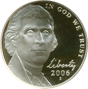 image for: 2006-S 5c Monticello NGC Proof 70 UCameo