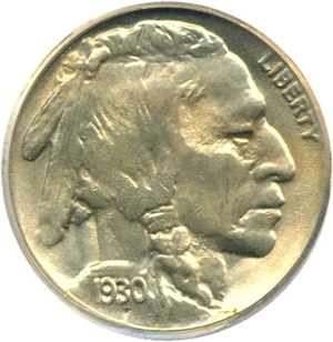 image for: 1930 5c PCGS MS64