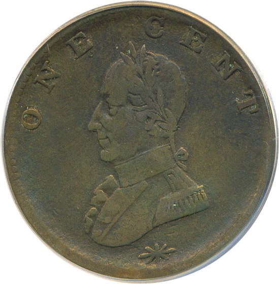 image for: Dbld Head Cent Washington PCGS VF35 BN