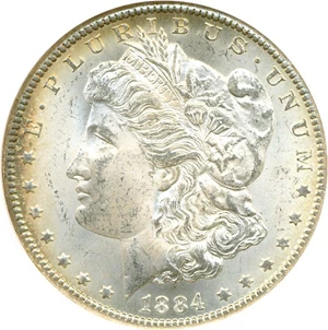 image for: 1884-CC $1 NGC MS64