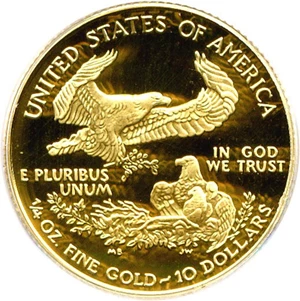 image for: 2007-W $10 Gold Eagle PCGS Proof 69 DCameo