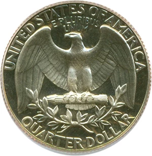 image for: 1973-S 25c PCGS Proof 69 DCameo