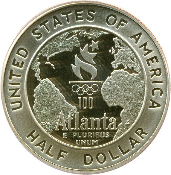 image for: 1995-S 50c Basketball PCGS Proof 69 DCameo