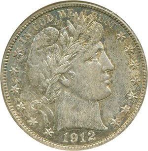 image for: 1912-D 50c ANACS MS61