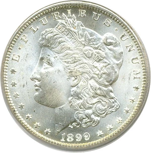 image for: 1899-O $1 PCGS MS66
