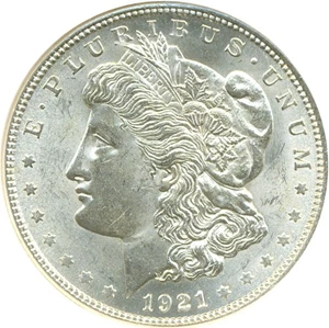 image for: 1921 $1 Morgan NGC Brilliant Uncirculated