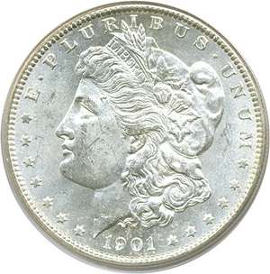 image for: 1901-S $1 PCGS MS63