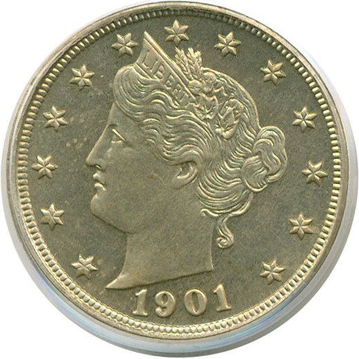 image for: 1901 5c  PCGS Proof 64