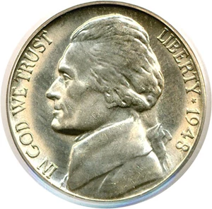 image for: 1948-S 5c PCGS MS66