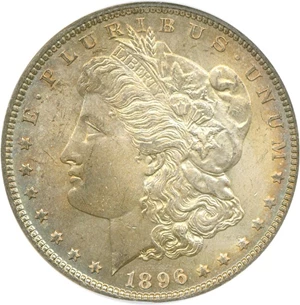 image for: 1896 $1 NGC MS65