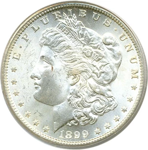 image for: 1899-O $1 PCGS MS65