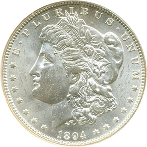 image for: 1894-O $1 NGC MS63