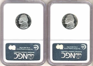 image for: 2004-S 5c Keel Boat and Handshake (2 Coin Set) NGC Proof 70 UCameo