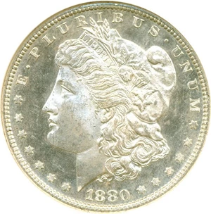 image for: 1880-S $1 NGC MS64 PL
